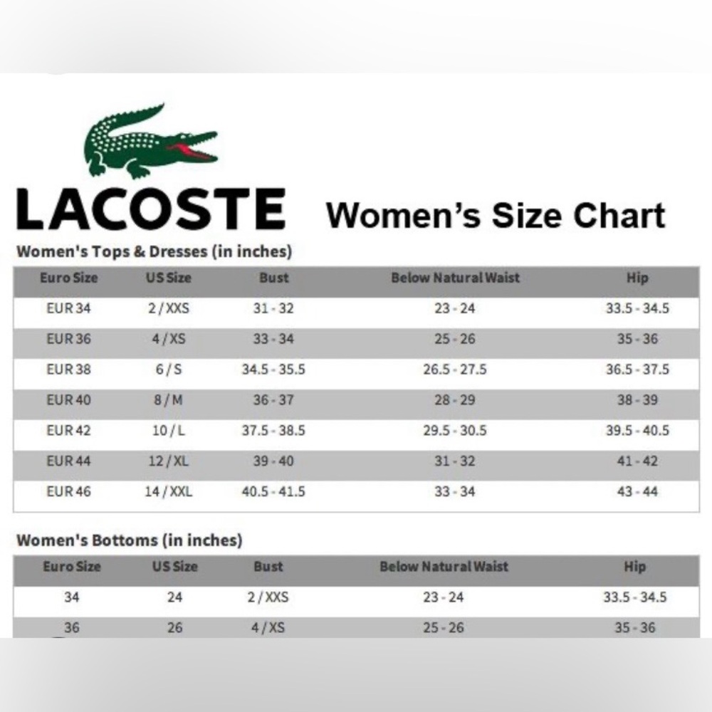 Lacoste sport tennis/Pickleball dress; new with tags size 38/6 - Picture 4 of 4